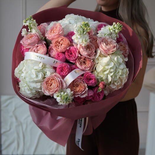 Букет авторский утонченный, романтичный