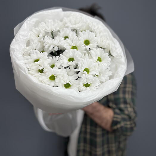 Облачко из кустовых ромашек, 5 веточек