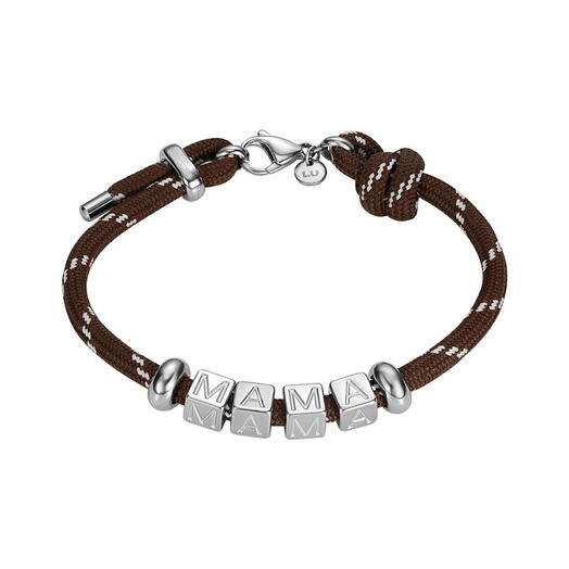 Браслет LU CORD BROWN [МАМА]