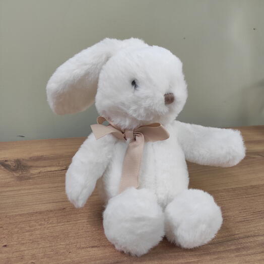 White bunny 24 cm
