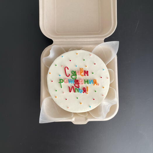 🎂🎁Бенто торт на день рождение разноцветный