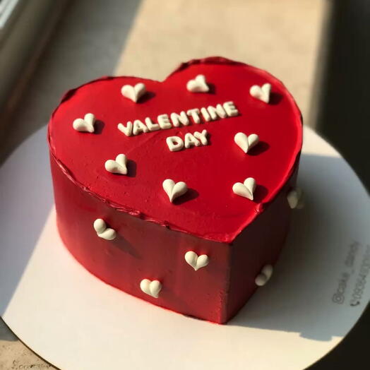 Торт Valentine day