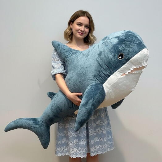 Игрушка мягконабивная (Акула) 140см (01050008)
