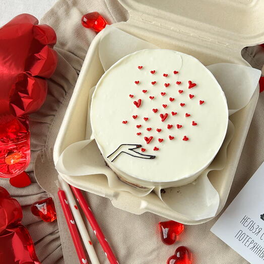 Бенто торт на День Святого Валентина