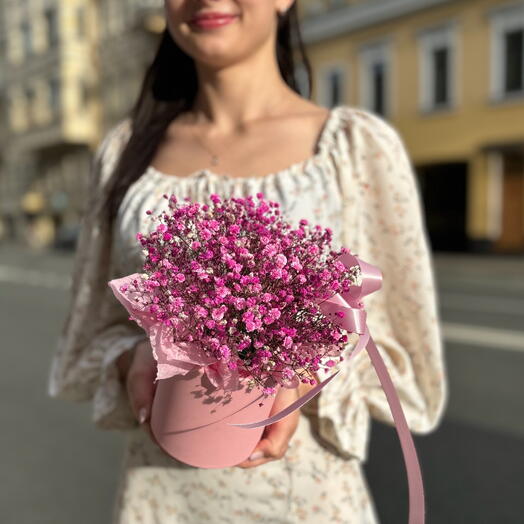 Цветы в коробке «XS»