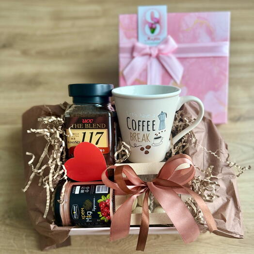 Подарок современной женщине «Кофе брейк» 8 марта