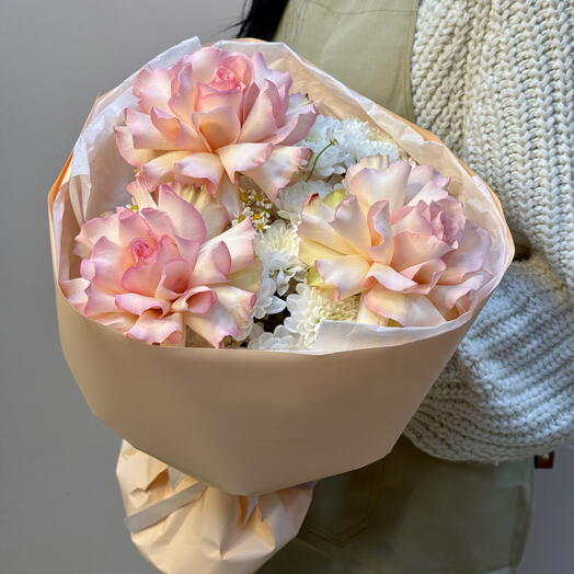 Авторский букет «Моя ты бусинка»🤍