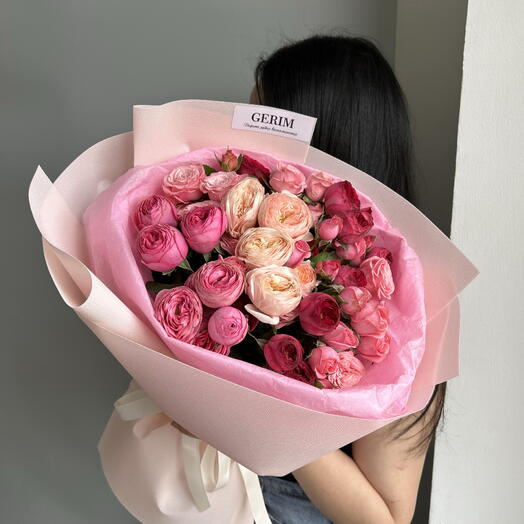 Бұтақты пион тәрізді раушандар 11