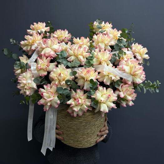 Basket of roses