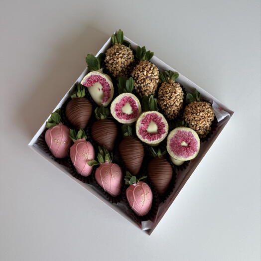 Fresas cubiertas de chocolate