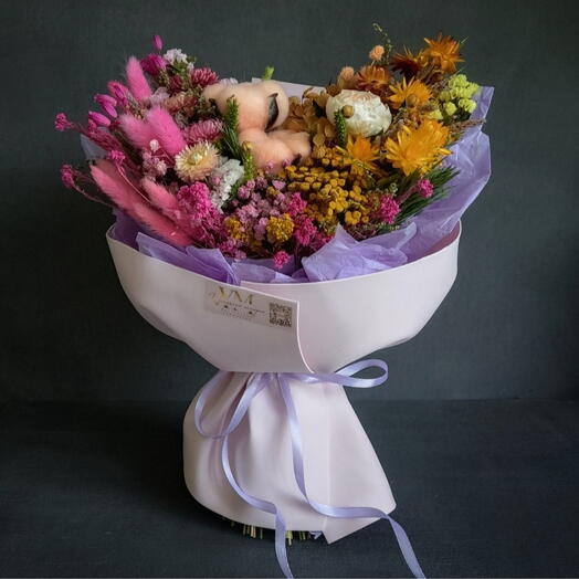 Букет из сухоцветов "Лето"