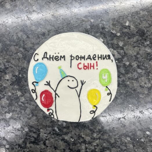 Детский бенто торт на день рождения