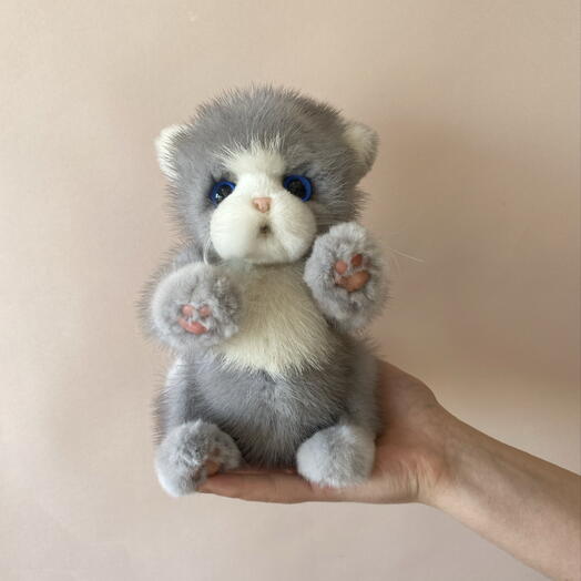 Игрушка меховая Котенок