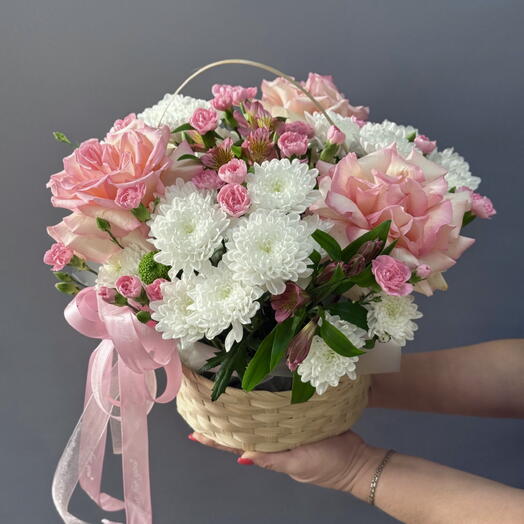 Композиция с французскими розами