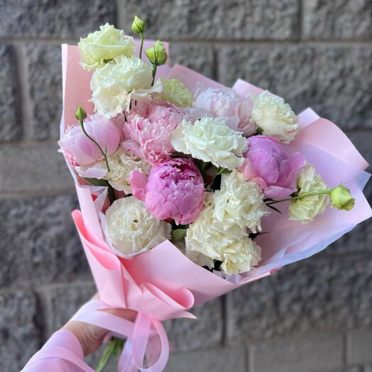 Пионы🌸эустома