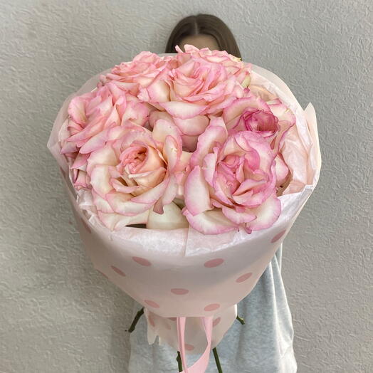 Моно букет из французских роз 🌸