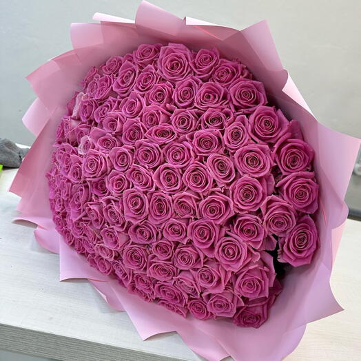 101 Роза аква 50 см 💕