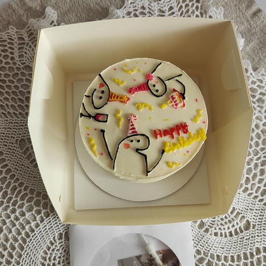 Бенто торт С днём рождения Happy Birthday