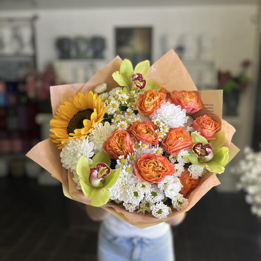 Микс с подсолнухом