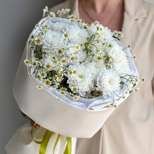 Хризантемы и ромашки