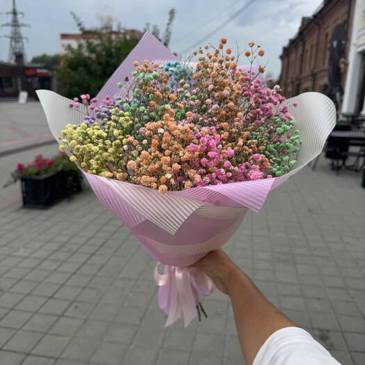 Букет гипсофилы