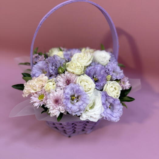 Лавандовая корзина