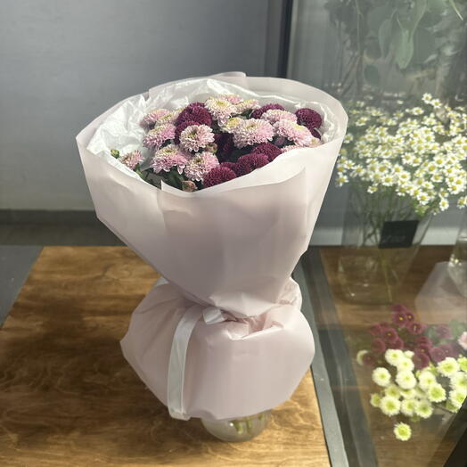 Микс кустовой хризантемы
