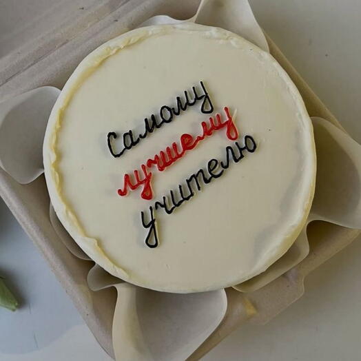 Бенто торт с Днём учителя