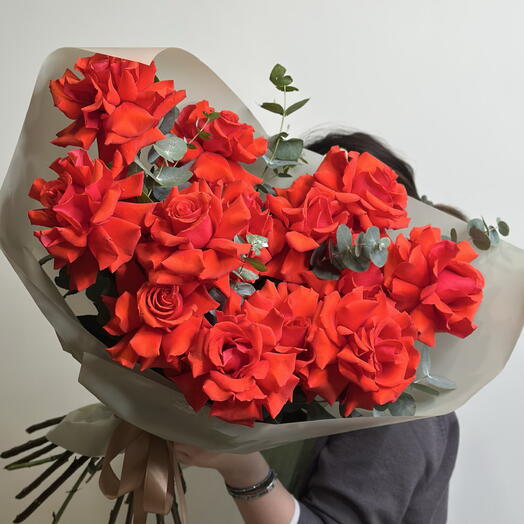 Букет из 13 французских роз