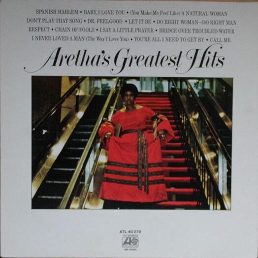 Винтажная пластинка Aretha Franklin / Арета Франклин — Arethas Greatest Hits 1981 EU, VG+