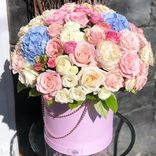 Квіти в коробці XXL