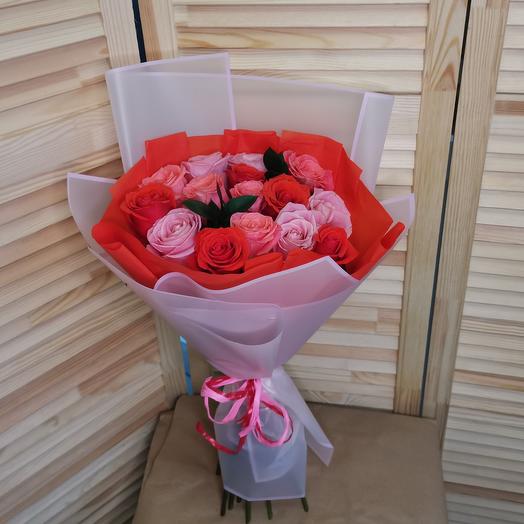 Букет роз 15🌹