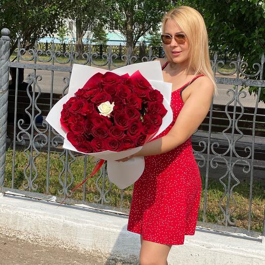 Букет из 51 розы
