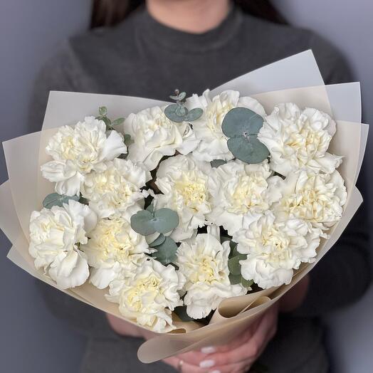 Монобукет из 15 диантусов