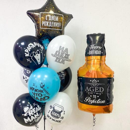 Set de 11 bolas para un hombre genial