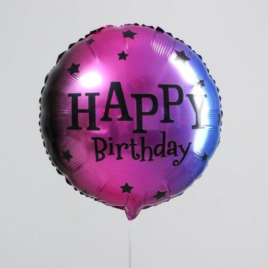 Globo "Happy birthday"