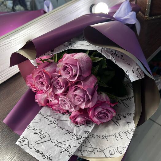 Ramo de rosas (Deep perple)