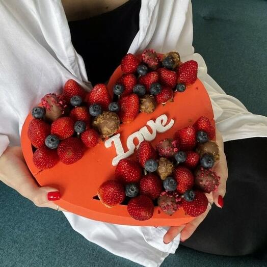 Сердце пенобокс Love