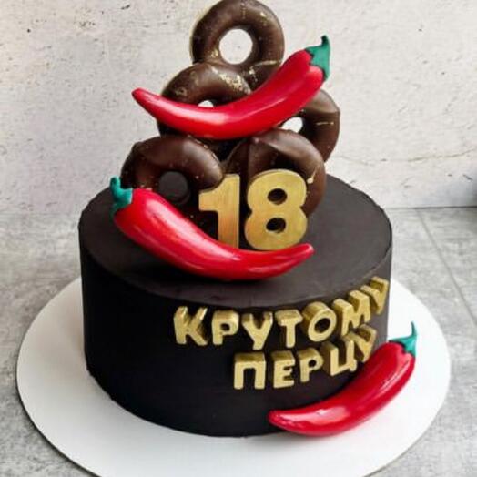 Торт Крутому перцу