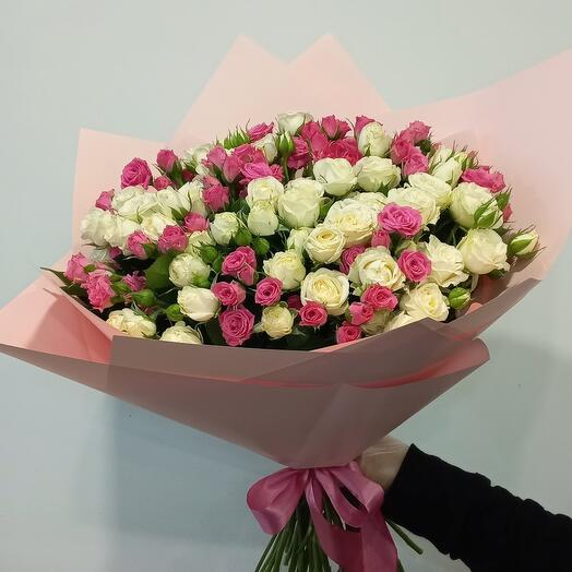 Ramo de rosas arbustos