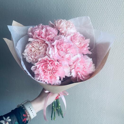 Розовые диантусы