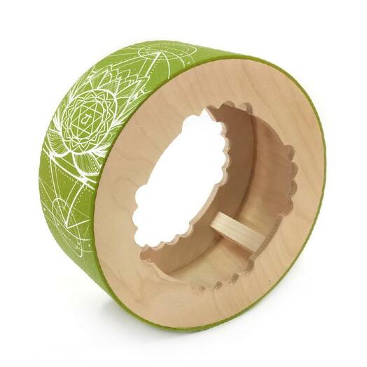 Yoga Wheel Chakra Anahata Green Ramayoga