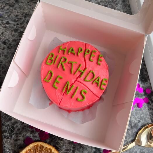 Бенто торт happy birthday