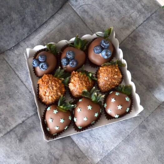 Клубника в шоколаде 9🍓🍫