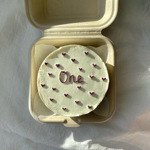 Бенто торт «One»
