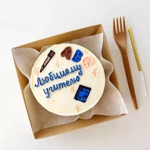 Бенто-торт "Любимому учителю"