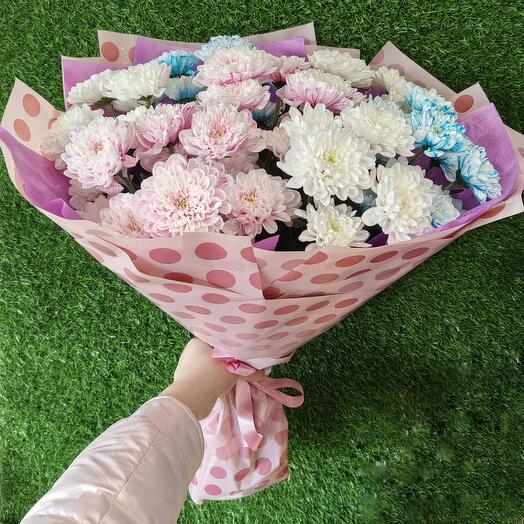Букет хризантем🎀