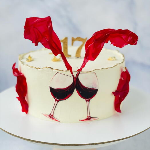 Торт на годовщину свадьбы