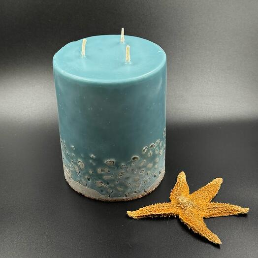 Свеча 🕯️ Глубокое синее море 🌊