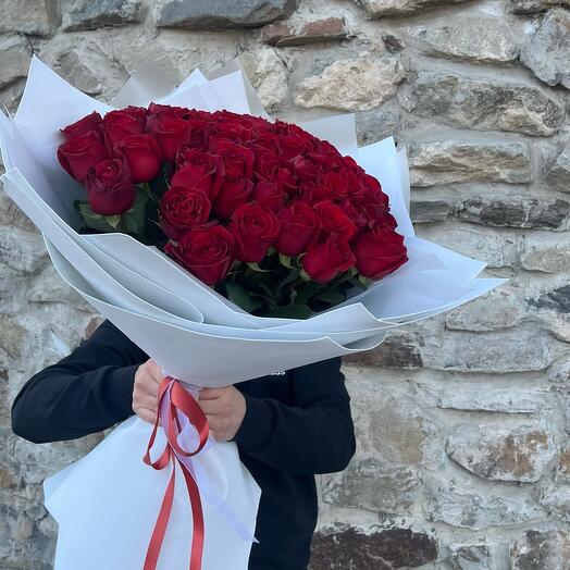 Букет из Роз в фуме